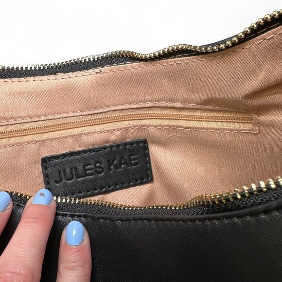 Jules Kae Black Shoulder Bag - Picture 12 of 16